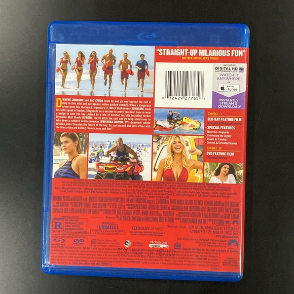 Baywatch (Extended Cut) - Blu-ray & DVD Combo Set - Picture 2 of 5